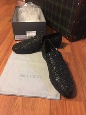 Jimmy choo mens dress black Sloan Shoes - Rare  Sold Out