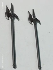 PLAYMOBIL X2 HALBERDS RIGID SPEARS CONQUEROR VIKIGOS MEDIEVAL KNIGHTS