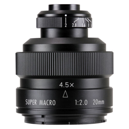 Zhongyi Mitakon 20mm f/2 4.5X Super Macro Lens for DSLR Canon Nikon Pentax Sony - Picture 1 of 6