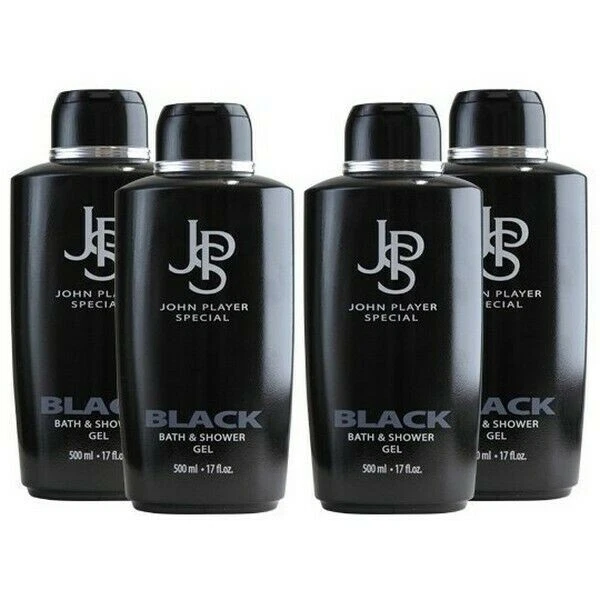 John Player Special Black Duschgel 4 x 500 ml