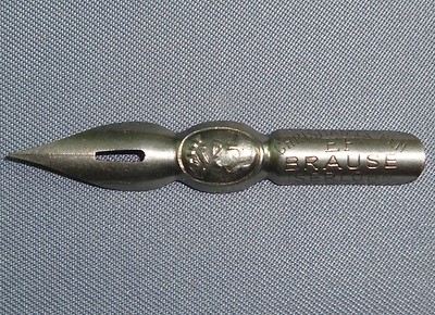 CHRISTIAN IX NIB FEATHER SHOWER COAT OF ARMS PORTRAIT PRINT PEN PEN PEN FEATHER OLD