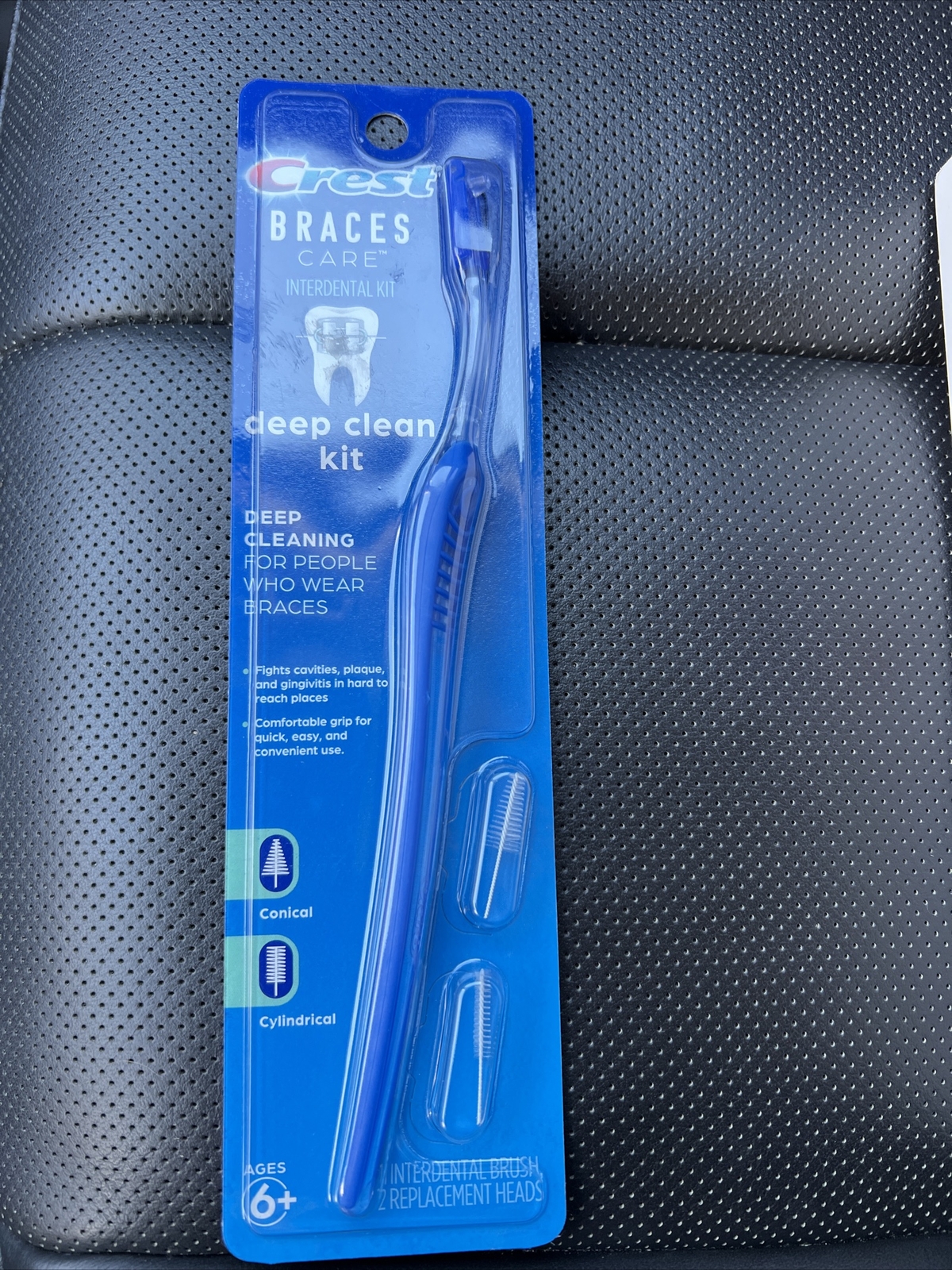 Crest BRACES CARE INTERDENTAL KIT DEEP CLEAN KIT BRUSH + 2 Heads eBay