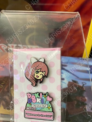 Doki Doki Literature Club Just Monika Enamel Pin Figure [2] Set Badge ...