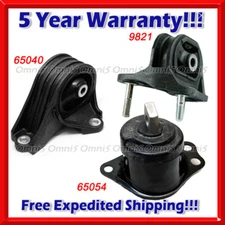 M342 Fits 2013-2017 Honda Accord 2.4L AUTO Motor & Transmission Mount Set 3pc