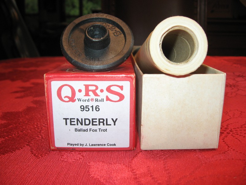 Tenderly (Sarah Vaughan) - QRS Player Piano Roll #9516: Hear It Play!