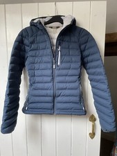 Women’s Mountain Hardwear Ds Stretch Down Jacket Size Xs Steel Blue Rrp 220
