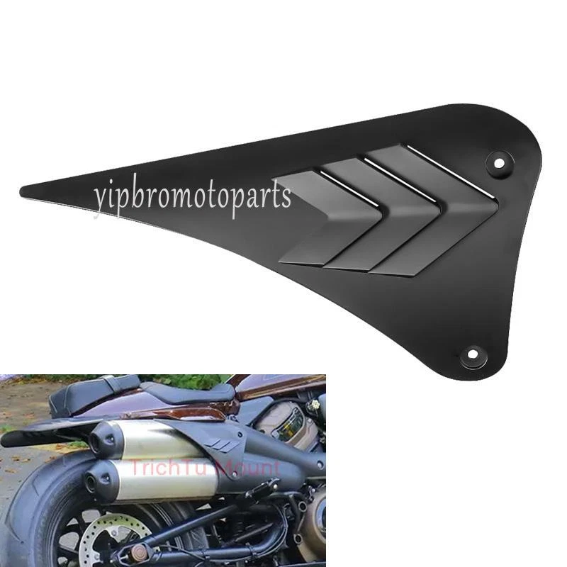 Motorcycle Rear Passenger Exhaust Pipe Heat Shield Guard For HarLey  Sportster S | eBay