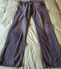 Calvin Klein Regular Fit Straight Leg Jeans Men's 33x32 Gray 5-Pocket NWoT