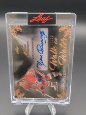 Leaf Art of Hockey Yvan Cournoyer Walk on Water Bronze Holofoil /25 Canadiens