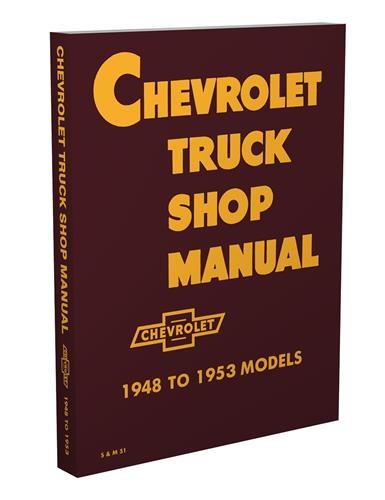 1948-1953 Chevrolet Truck Shop Manuell Chevy Pickup Und Big Reparatur Service-image