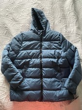 iXtreme youth Water Resistant Wind Protected Puffer Jacket XL Dark Blue Fleece