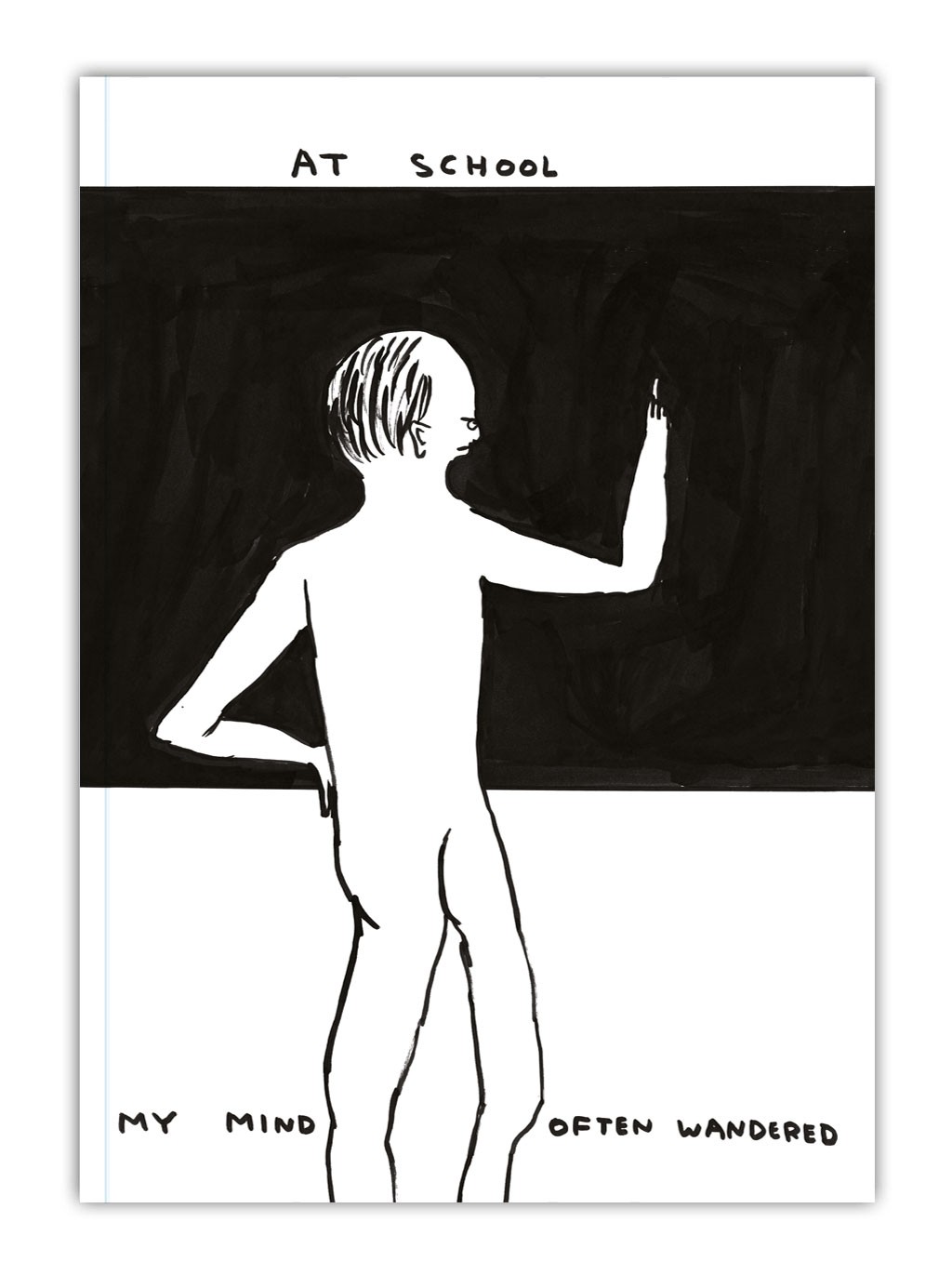 David Shrigley A5 Notepad Notebook Jotter Journal Funny Amusing Novelty Gift