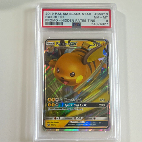 Raichu-GX graded PSA 8 for sale on eBay