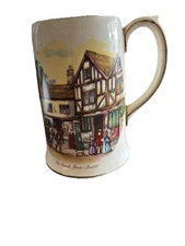 Vintage Coffee Mug Lord Nelson Pottery old coach house flawed