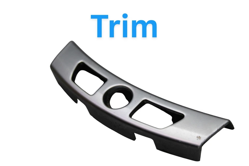 10-17 BMW 535i 550i GT F07 consola central reposabrazos interruptor de bloqueo bisel moldura OEM Foto 3 de 4