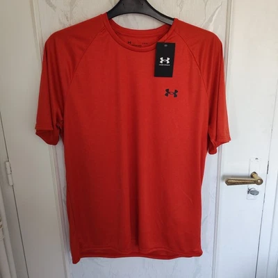 T Shirt Under Armour Rouge. Taille L - Photo 1/4