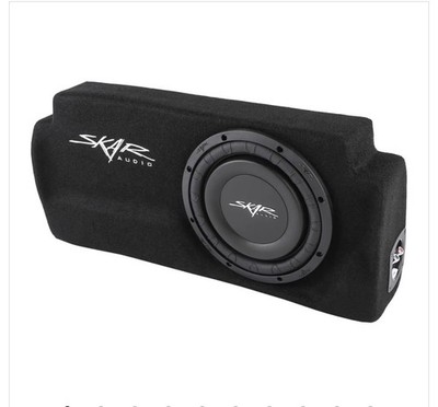 NEW SINGLE 10'' 1000W MAX LOADED SUB BOX FITS 2016-2023 TOYOTA TACOMA DOUBLE CAB