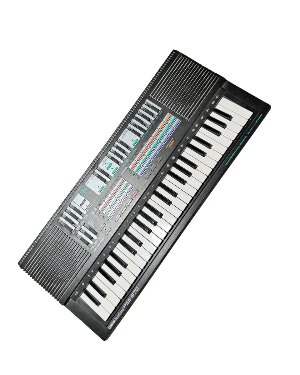 Yamaha Portasound PSS-570 Programmable Keyboard Synthesizer PCM