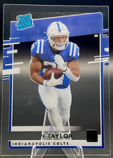 2020 Panini Clearly Donruss - Rated Rookie JONATHAN TAYLOR #RR-JT (RC)
