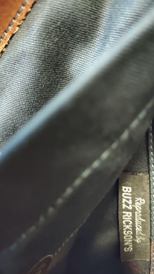 Buzz Ricksons MA-1 Flight Jacket Wool Patch Embro… - image 18