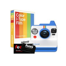 Polaroid Originals Now Viewfinder i-Type Instant Camera Film Bundle Blue 