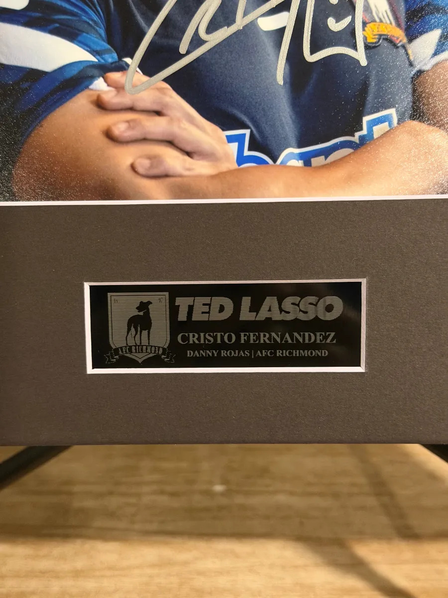 Cristo Fernandez Signed Ted Lasso 8x10 Photo