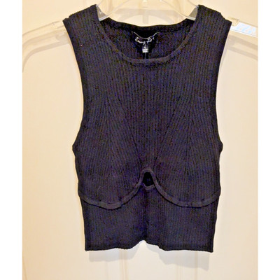 Emory Park Black Tank Keyhole - Large NWT