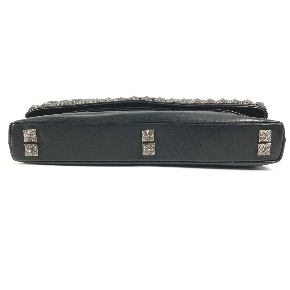 CHROME HEARTS Two fold Pyramid Studs Dagger Zip Bag Pouch Clutch bag thumbnail 6