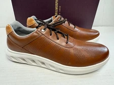 Johnston & Murphy Activate U-Throat Shoe Tan Full Grain 10.5 M US
