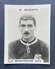 1922 Pinnace Billy Meredith Manchester City #62 Nr Mint