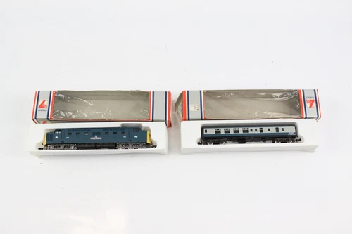 Lima N Gauge Locomotive Fife Forfar Yeomanry 9006 Etc  x 2