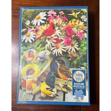 Cobble Hill Garden Birds 500 piece puzzle Sealed