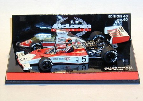 Mclaren Ford M23 Texaco No.5 Formula 1 Season 1974 (E.Fittipaldi) 1:43