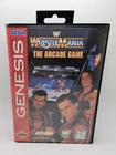 WWF WrestleMania The Arcade Game Sega Genesis 1995 Hang Tab & Poster No Manual