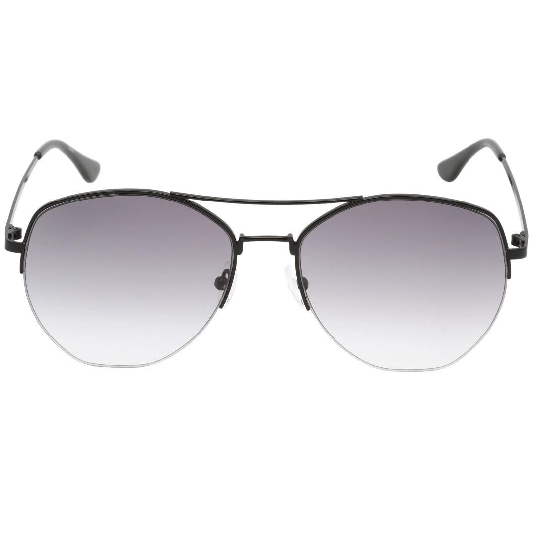 Calvin Klein Grey Gradient Lensed Black Sunglasses