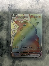 Pikachu VMAX Arcobaleno Segreto Rara Carta Tensione Vivace 188/185