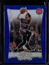2023-24 Panini Prizm Deca Jaden Ivey #257 Blue /149 Pistons