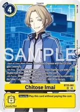 Chitose Imai Foil - BT23-081 - NM - Digimon TCG
