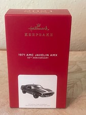 2021 Hallmark Limited Edition 1971 AMC Javelin AMX Car Ornament NIB NEW10-13-8a