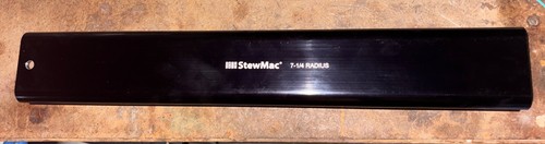 StewMac 18"-long Aluminum Radius-Sanding  Beam, 7.25" Radius