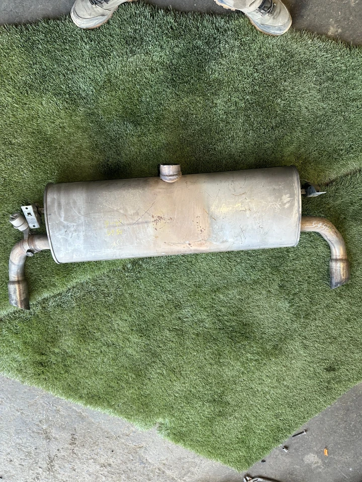 BMW X5 E70 2010 2013 3,0 L silenciador de escape trasero doble punta conjunto de escape OEM 221565 Foto 2 de 4