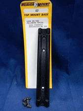 Weaver 1-Piece Top Mount Scope Base 53 Gloss #48053 Sako Winchester
