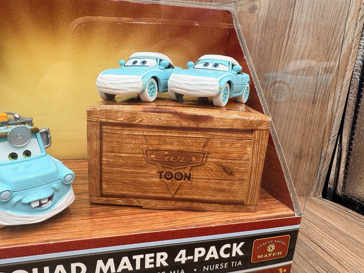 Disney Pixar CARS TOON Rescue Squad Mater 4-Pack - DOCTOR MATER | eBay