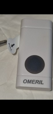 Weiße Funk-Türklingel mit steckbarem Glockenspiel
