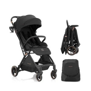 Gravity Folding Baby Stroller - Portable Travel Toddler Stroller w/Adjustable...