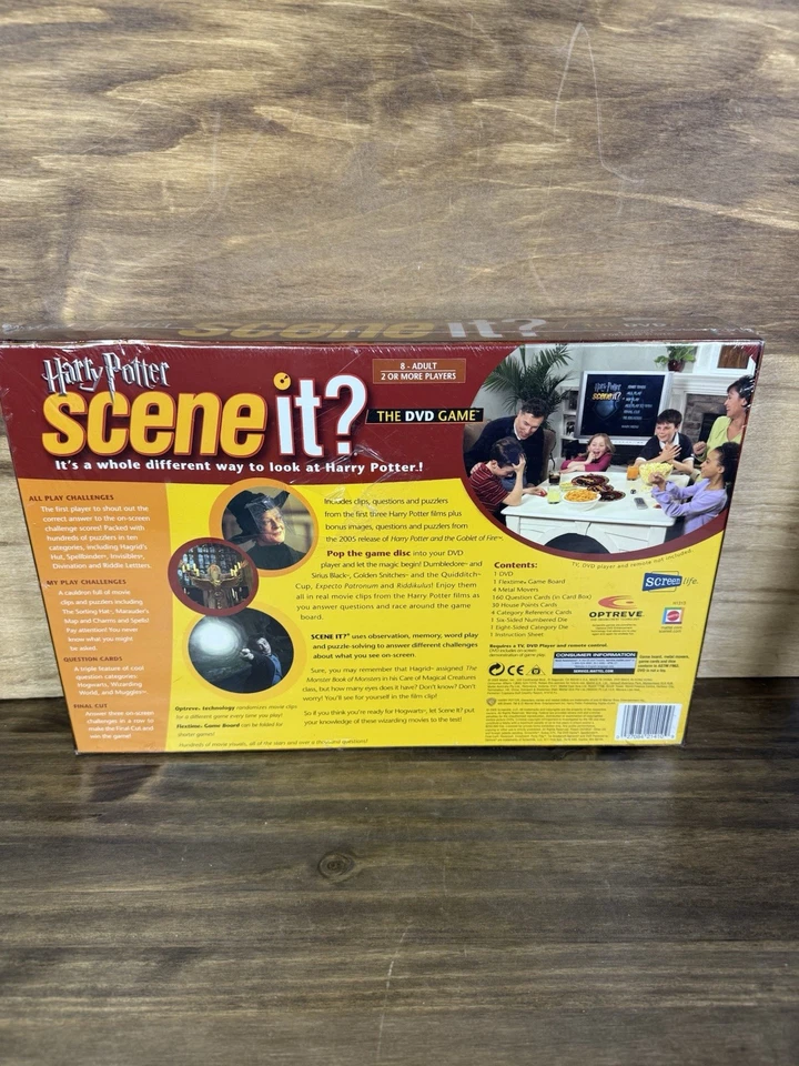 Harry Potter Scene It? DVD Game Sealed New Family Trivia Movie Clips 2005 - Image 2 of 4