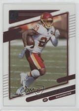 2021 Panini Clearly Donruss Antonio Gibson #48 3t1