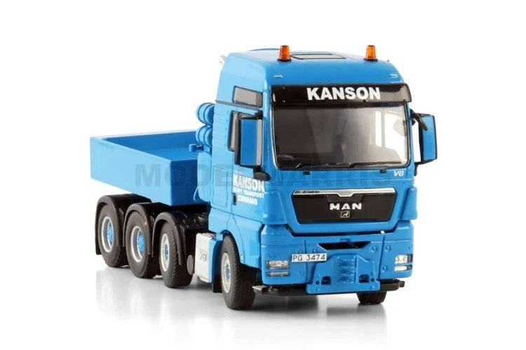 WSI 01-4785 Kanson MAN TGX XXL 8X4 BALLAST BOX + HITCH 1/50 - Immagine 4 di 4