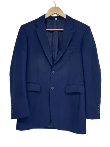 Giacca BURBERRY LONDON 44 NVY 3943478 lana navy dal Giappone_147