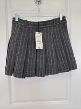 NWT Zara Pleated Mini Skirt Size Small